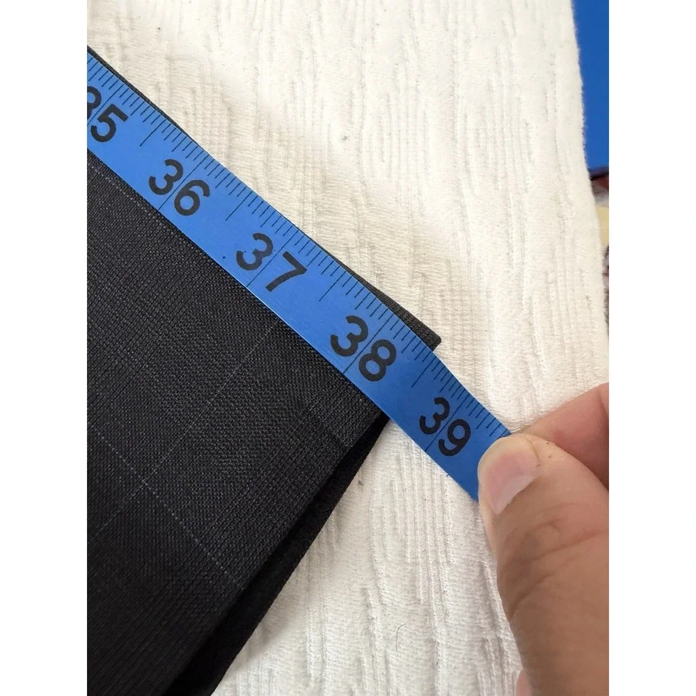 Bindle & Keep Custom Bespoke Wool Navy 3-Piece Suit, Extra Vest,